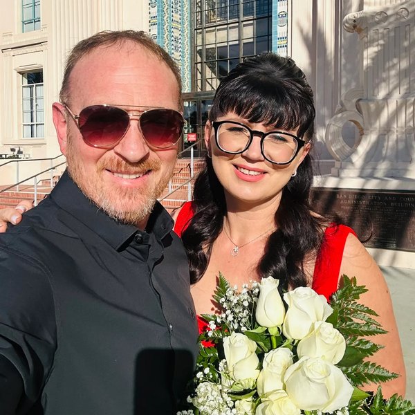 виктория булавина с мужем