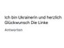 Франк Вильде опубликовал фото оккупированных Олешек и пост о позиции партии "Die Linke" Пост Франка Вильде в Instagram