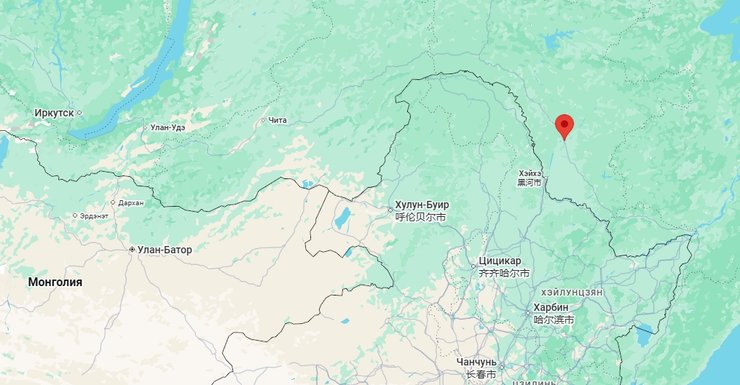 красноярово на карте